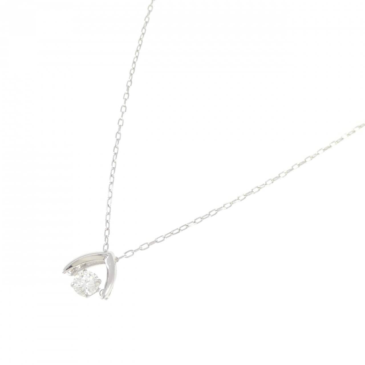 PT900/PT850 ダイヤモンド ネックレス 0.215CT