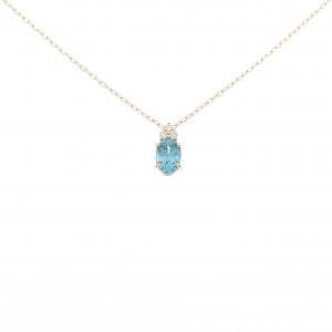 K18YG ジルコン ネックレス 1.19CT