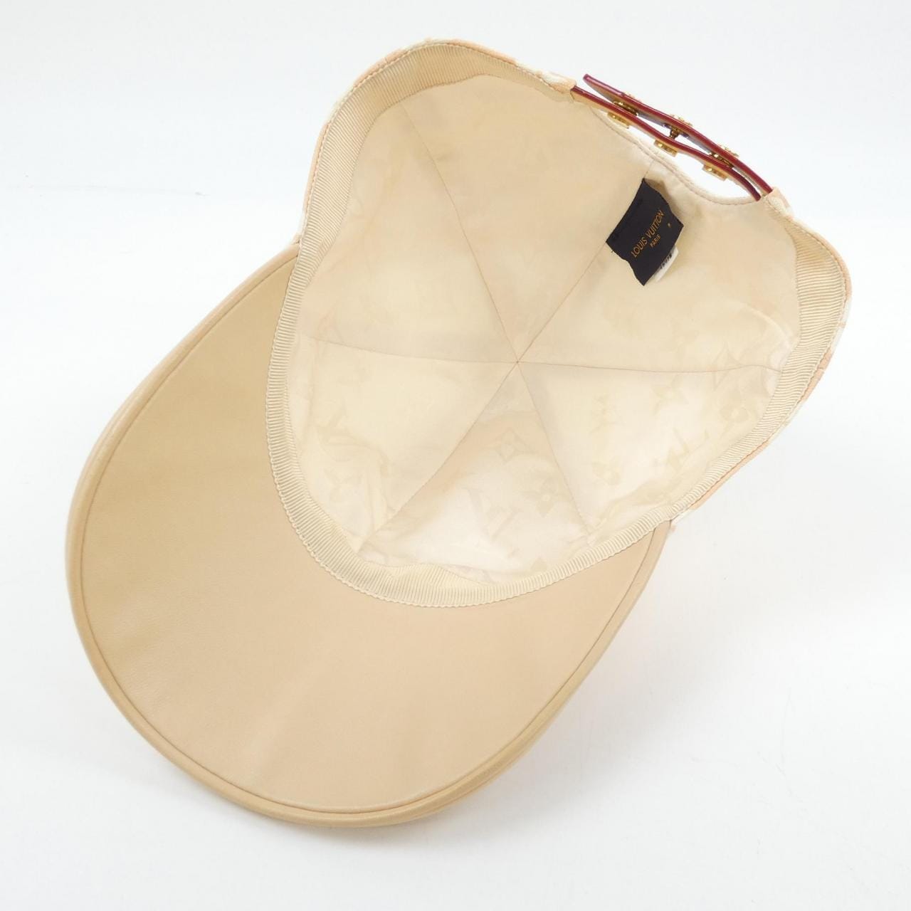LOUIS VUITTON Monogram Pour Cuir 棒球帽 M76796