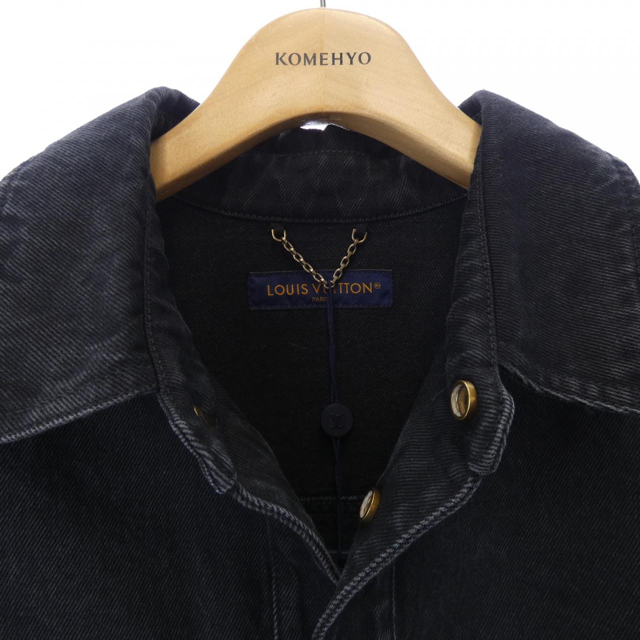 ルイヴィトン LOUIS VUITTON モノグラムエンボスオーバーサイズデニムジャケット HQS42WCHX デニムジャケット
