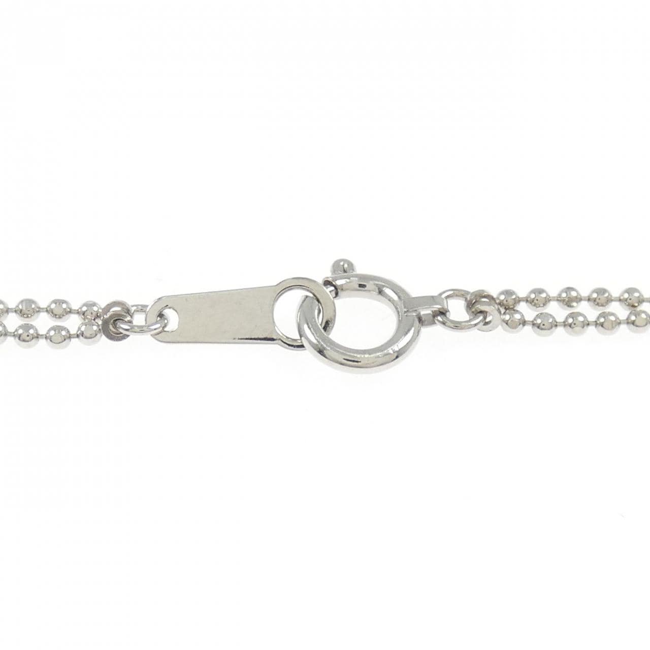 K18WG ハート ブレスレット