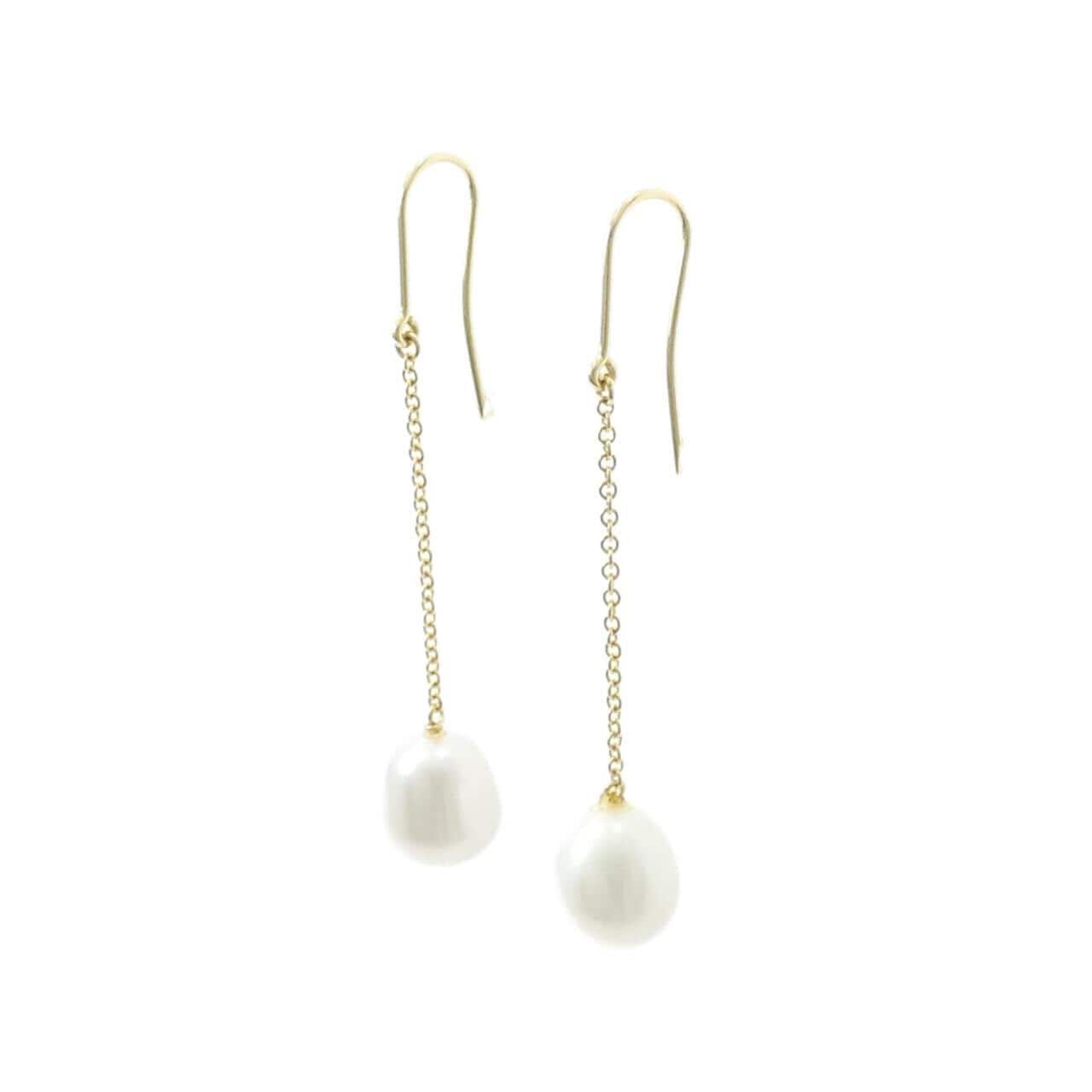 ティファニー パール バイザヤード チェーン ピアス