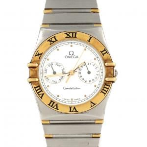 【ノーメンテナンス還元価格】オメガ コンステレーションデイデイト コンビ SSxYG クォーツ