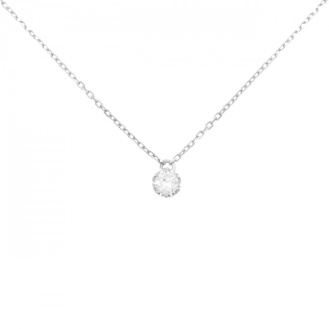 PT900/PT850 ダイヤモンド ネックレス 0.10CT