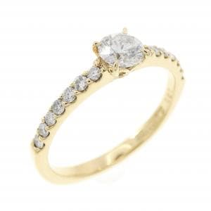 K18YG ダイヤモンド リング 0.30CT