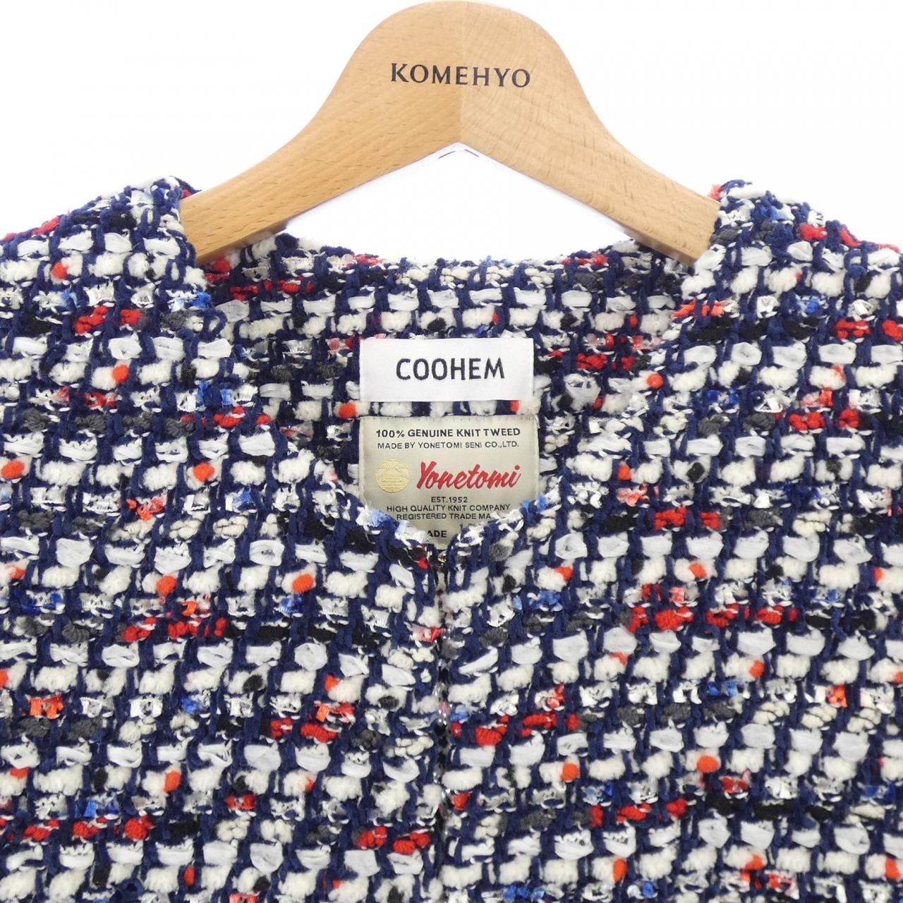 コーヘン Coohem ノーカラージャケット