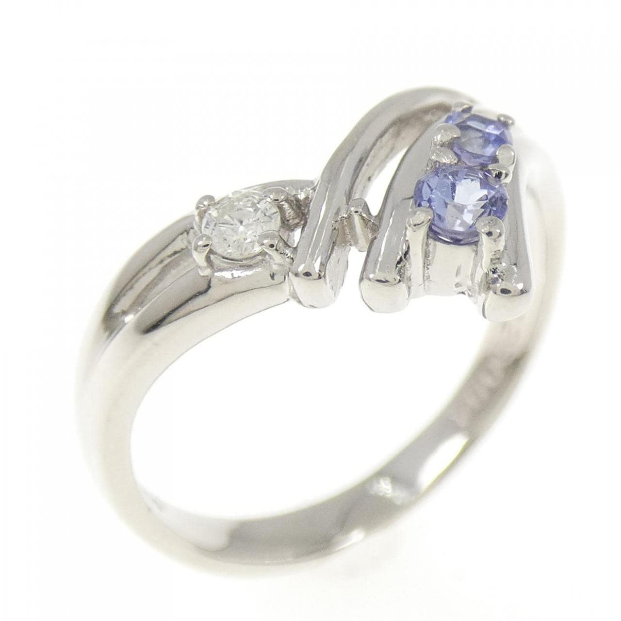 PT850 タンザナイト リング 0.12CT