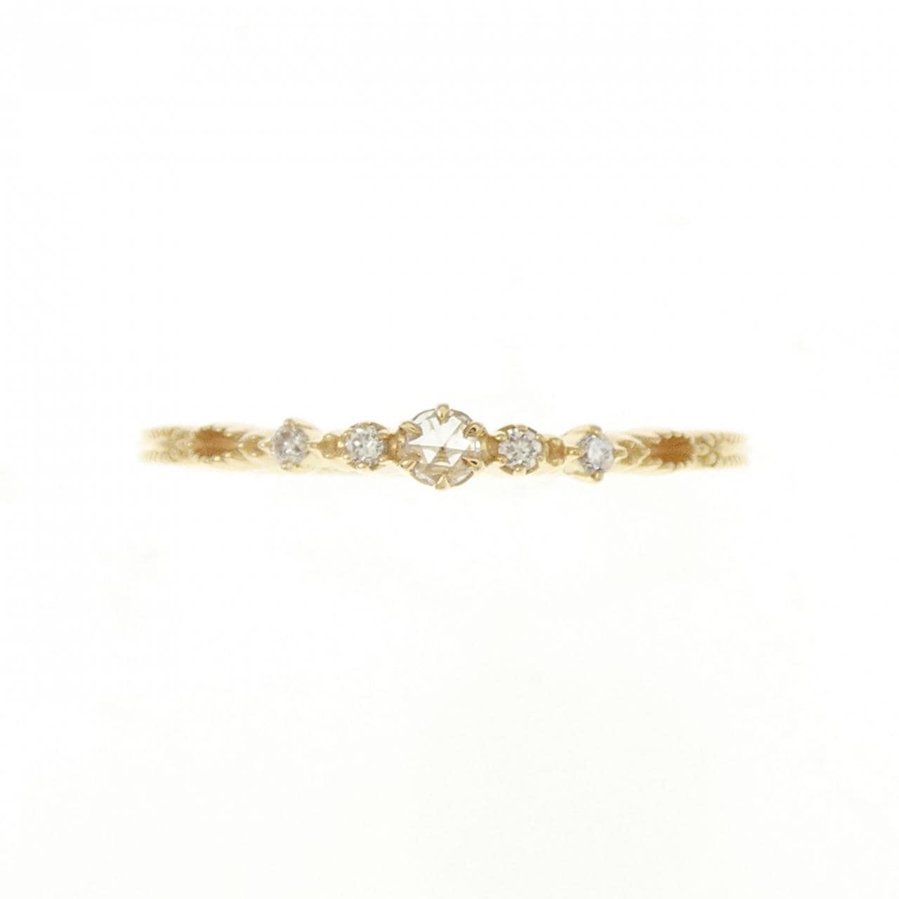 アガット ダイヤモンド リング 0.04CT