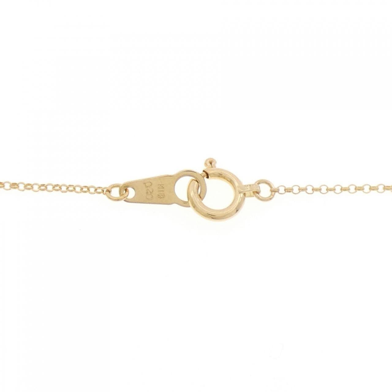 K18YG ダイヤモンド ネックレス 0.20CT