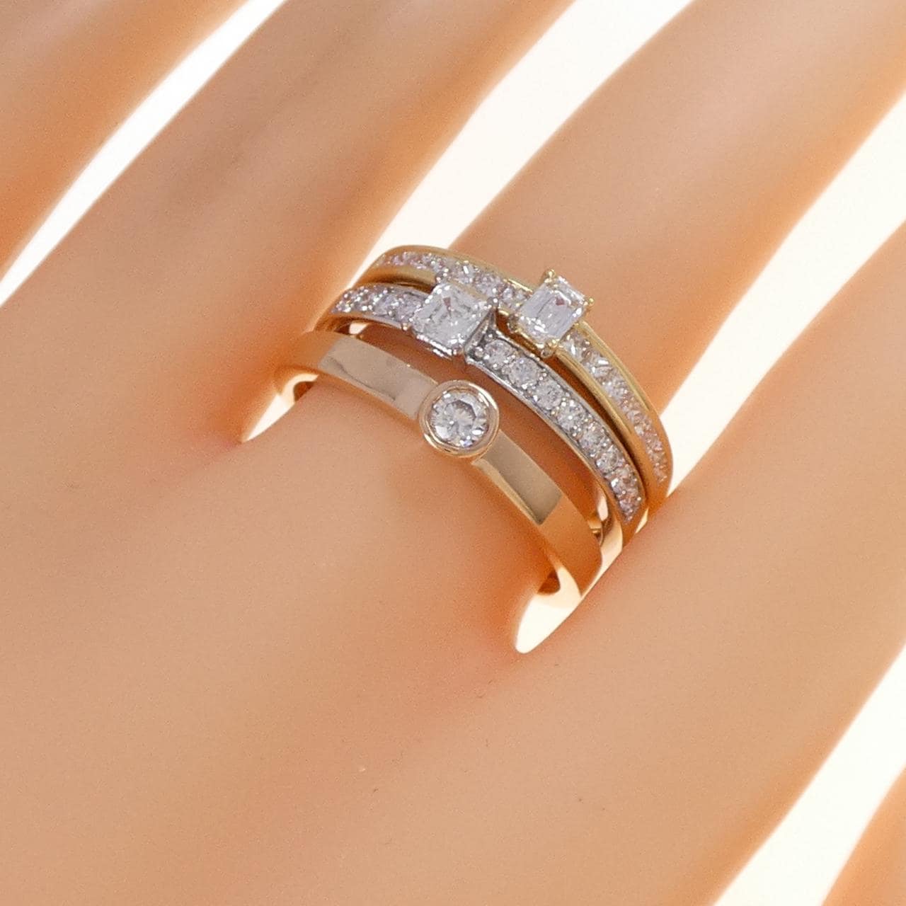 ジーエスティービー ダイヤモンド リング 1.00CT