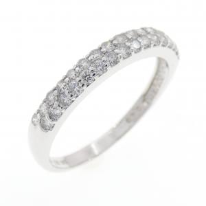 K18WG ダイヤモンド リング 0.40CT