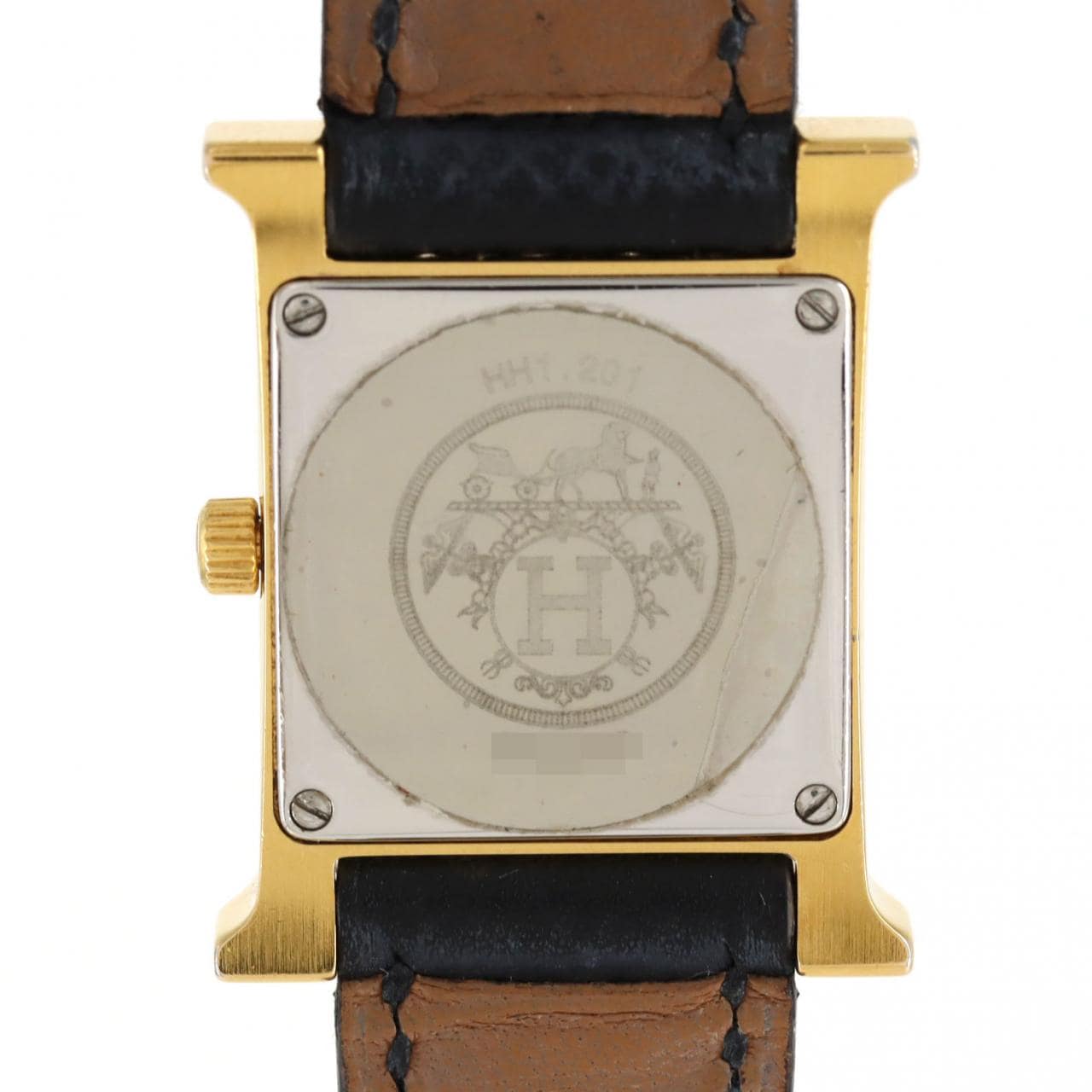 【ノーメンテナンス特価】エルメス Hウォッチ GP HH1.201 GP クォーツ