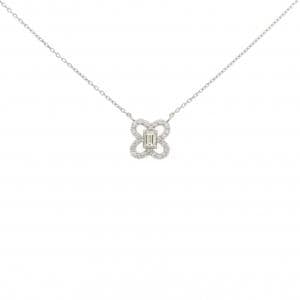 【新品】PT900/PT850 ダイヤモンド ネックレス 0.15CT