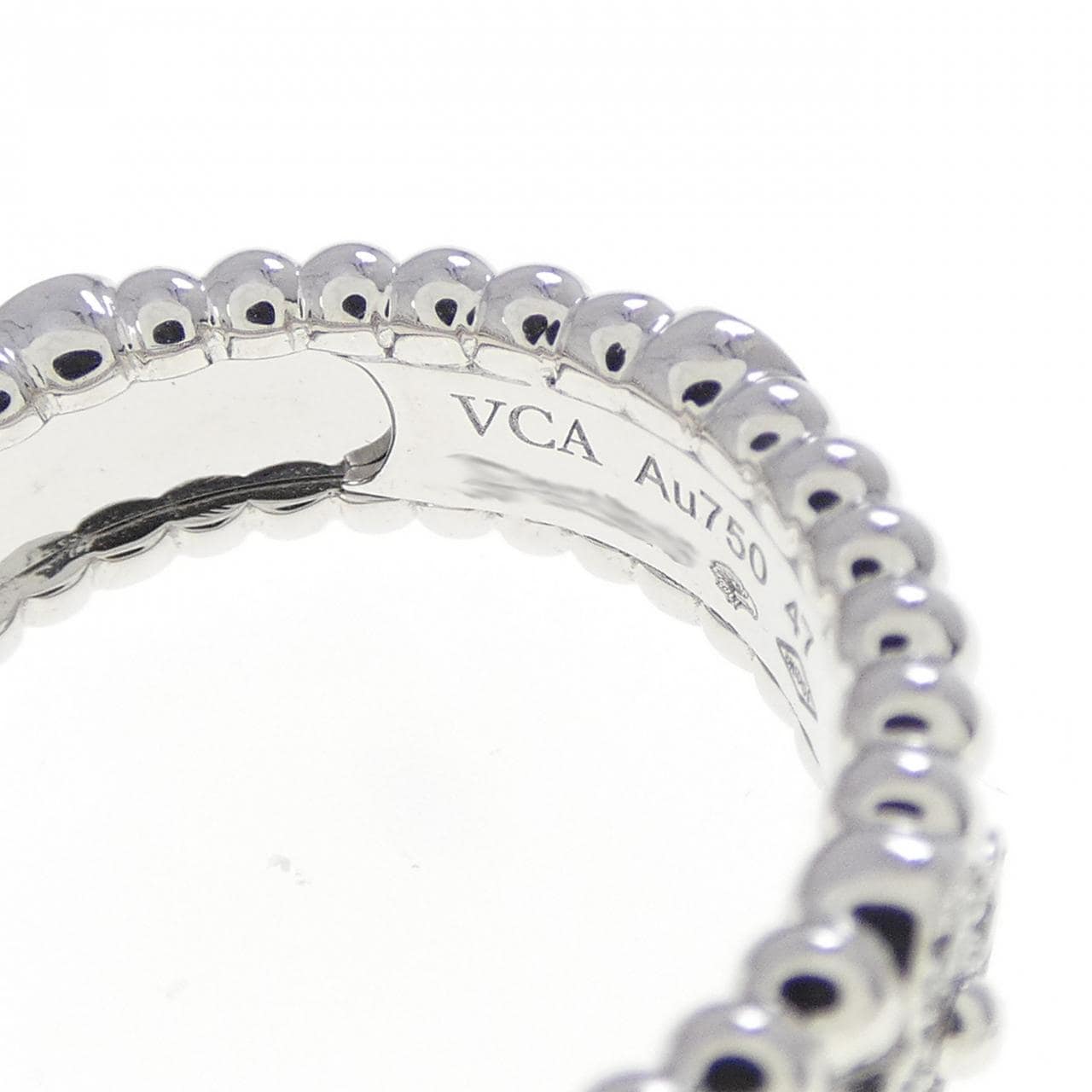 ヴァンクリーフ&アーペル ペルレ スウィートクローバー リング