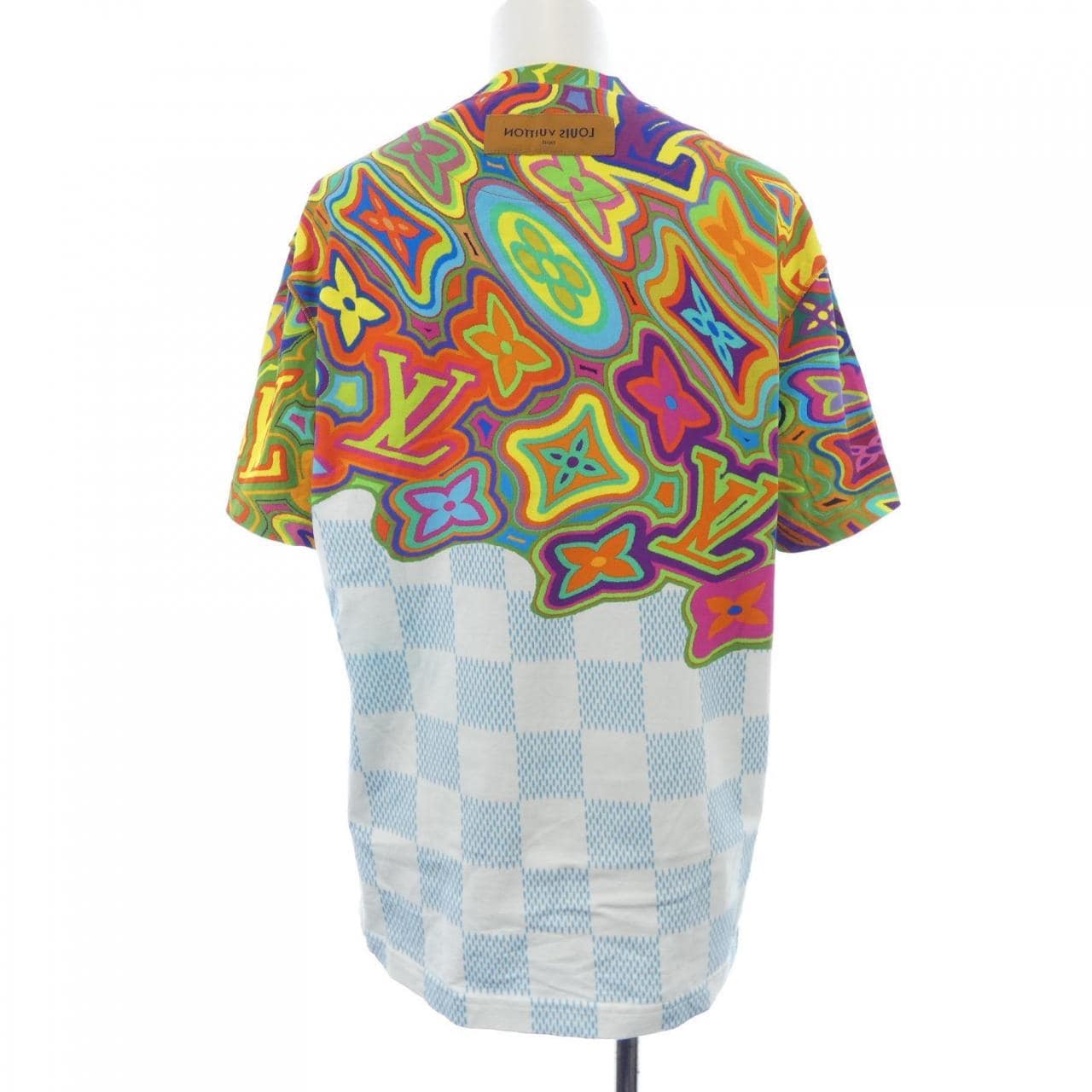 ルイヴィトン LOUIS VUITTON プリンテッドダミエLVTシャツ HKY74WNPG Tシャツ