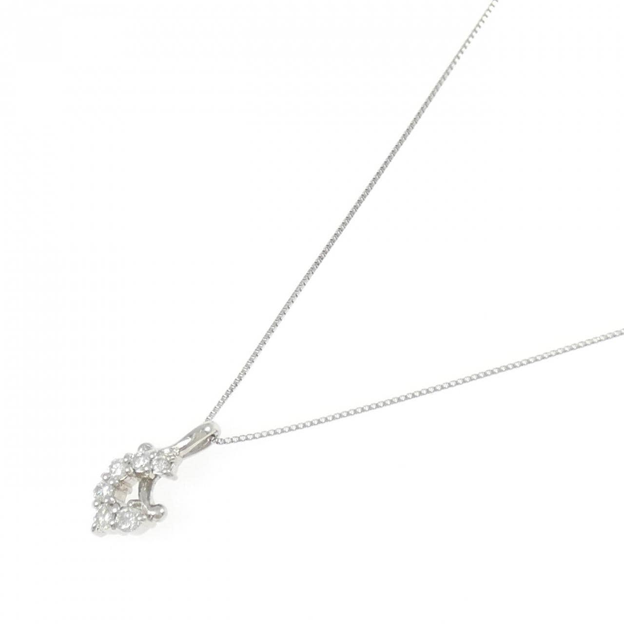 PT900/PT850 ダイヤモンド ネックレス 0.17CT