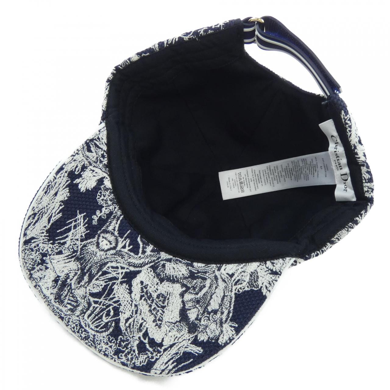 クリスチャンディオール CHRISTIAN DIOR D-PLAYER トワルド ジュイ 24TJV922X134 キャップ