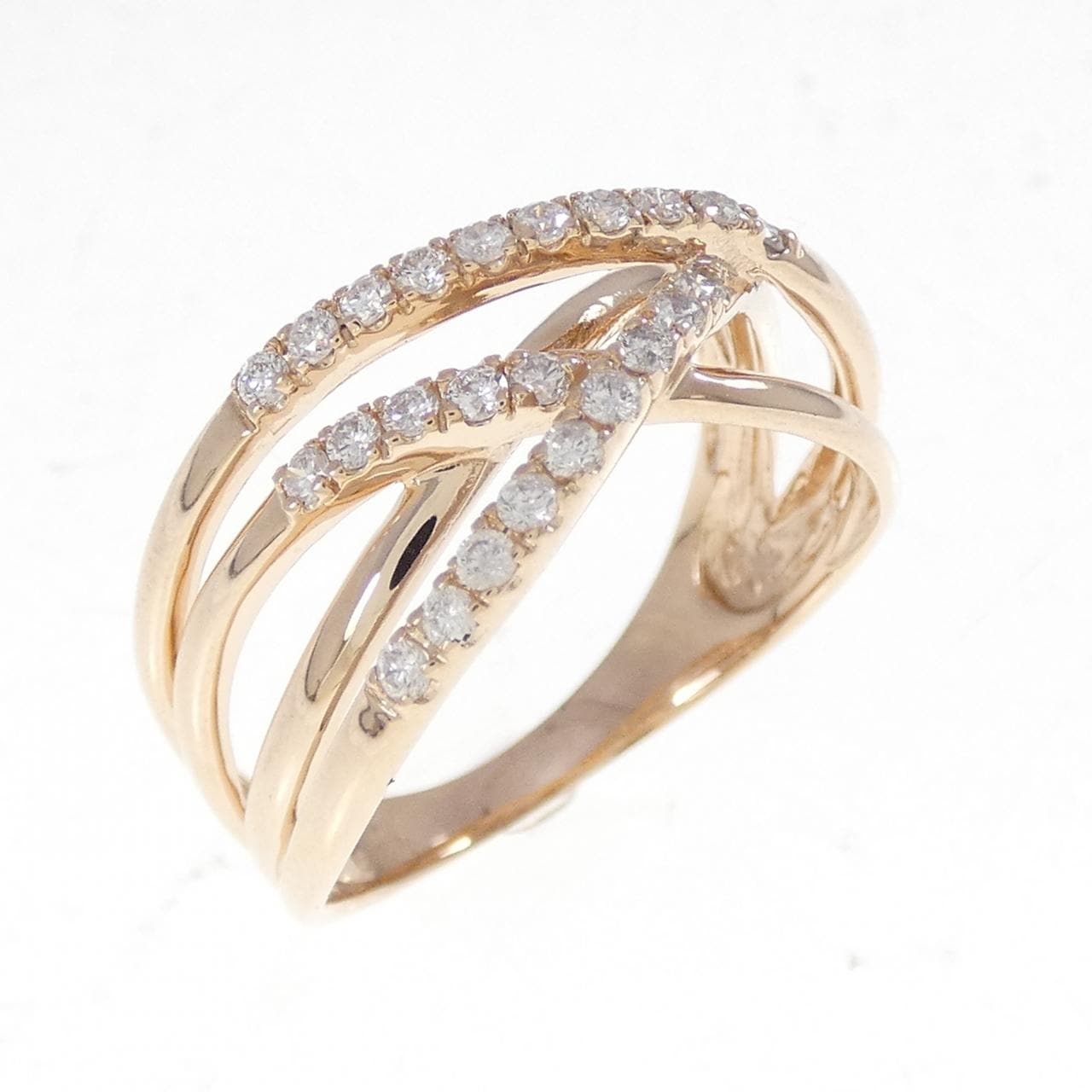 K14PG ダイヤモンド リング 0.30CT