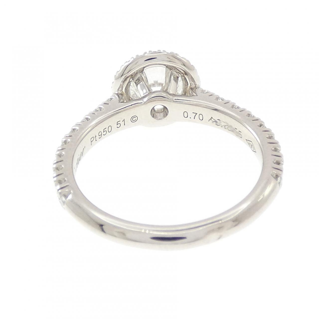 カルティエ デスティネ リング 0.70CT G VS2 EXT