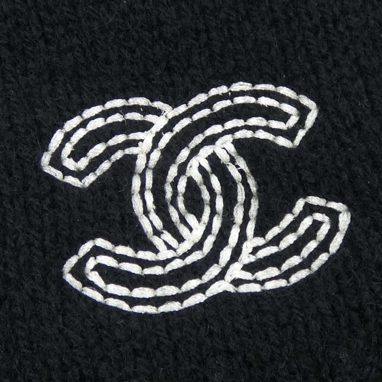 シャネル CHANEL 2次元コード AAA748B19217 ニットキャップ