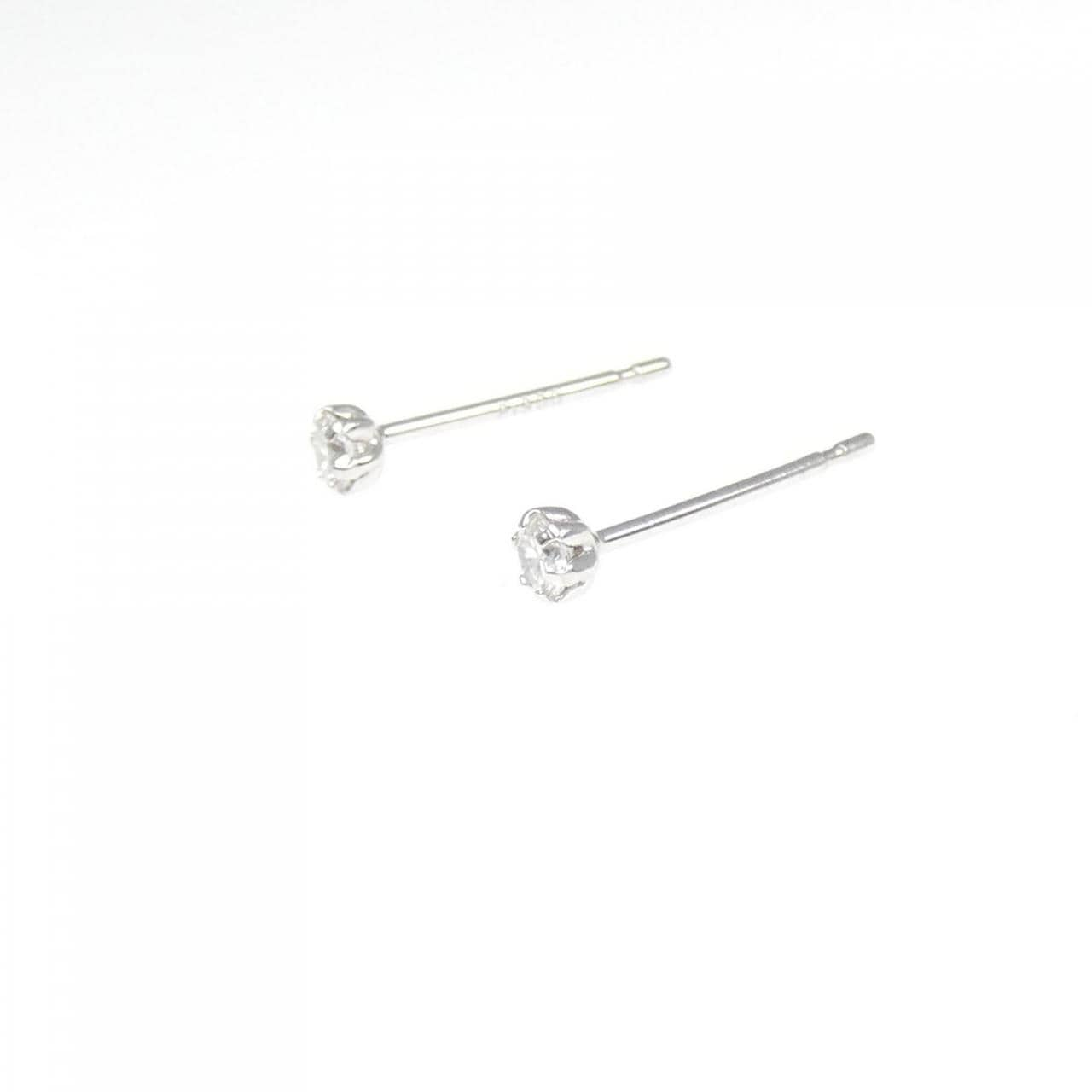 PT ダイヤモンド ピアス 0.10CT