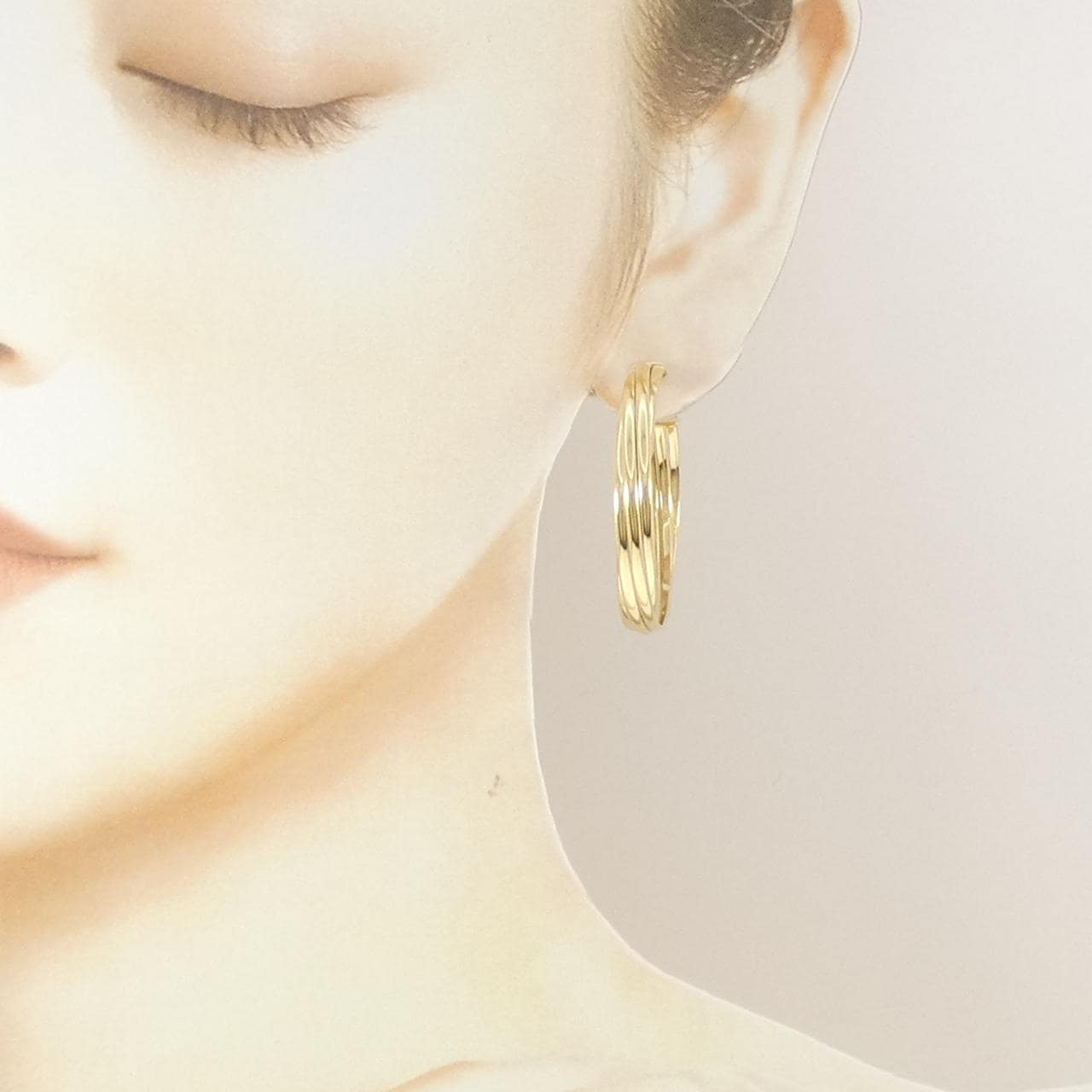 ティファニー メロディ フープ ラージ ピアス