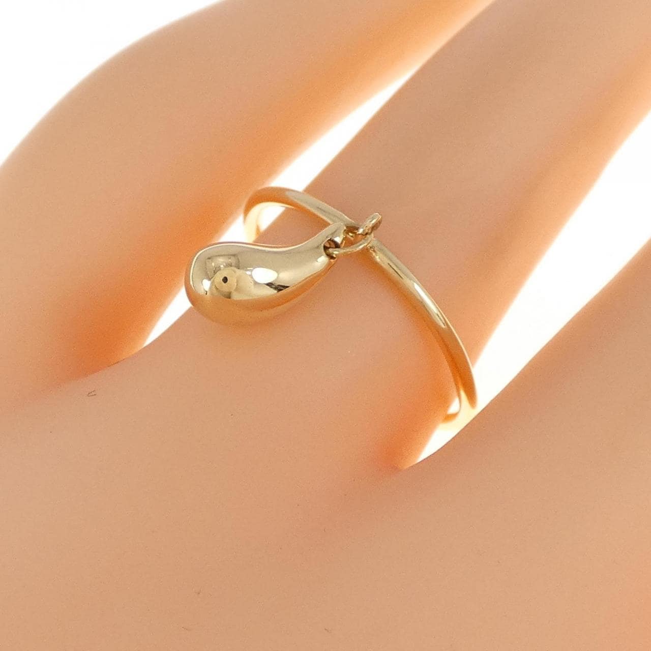 [vintage] TIFFANY Teardrop Ring