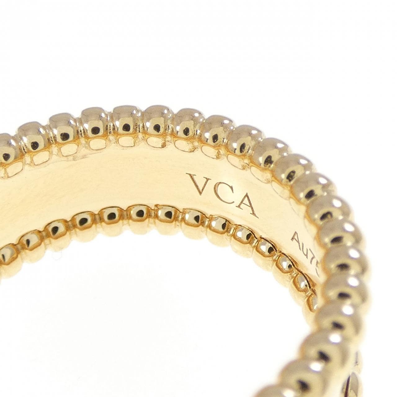 ヴァンクリーフ&アーペル ペルレ シニアチュール リング