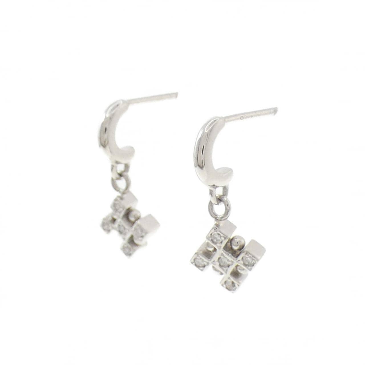 PT950/PT900 ダイヤモンド ピアス