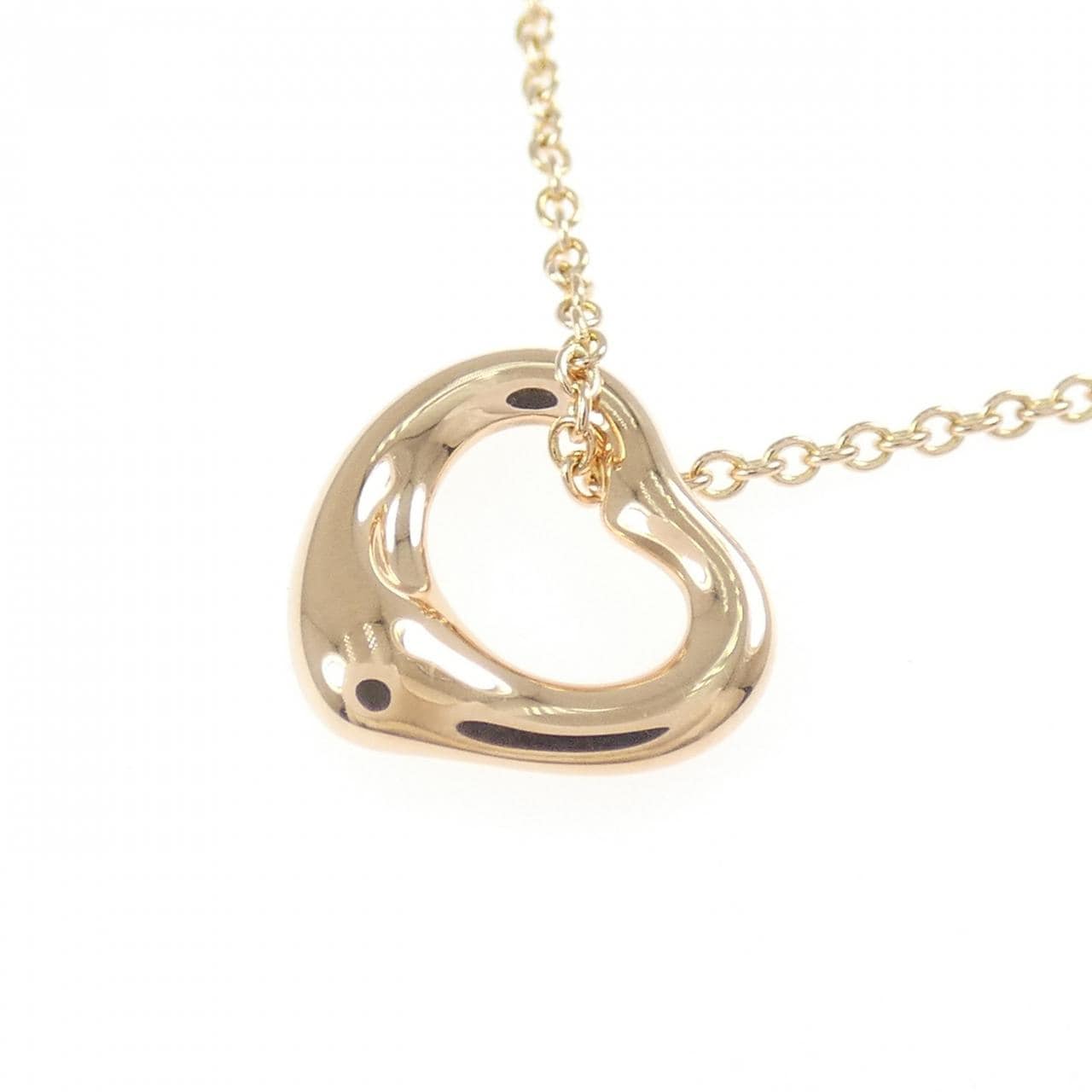 ティファニー オープンハート ネックレス