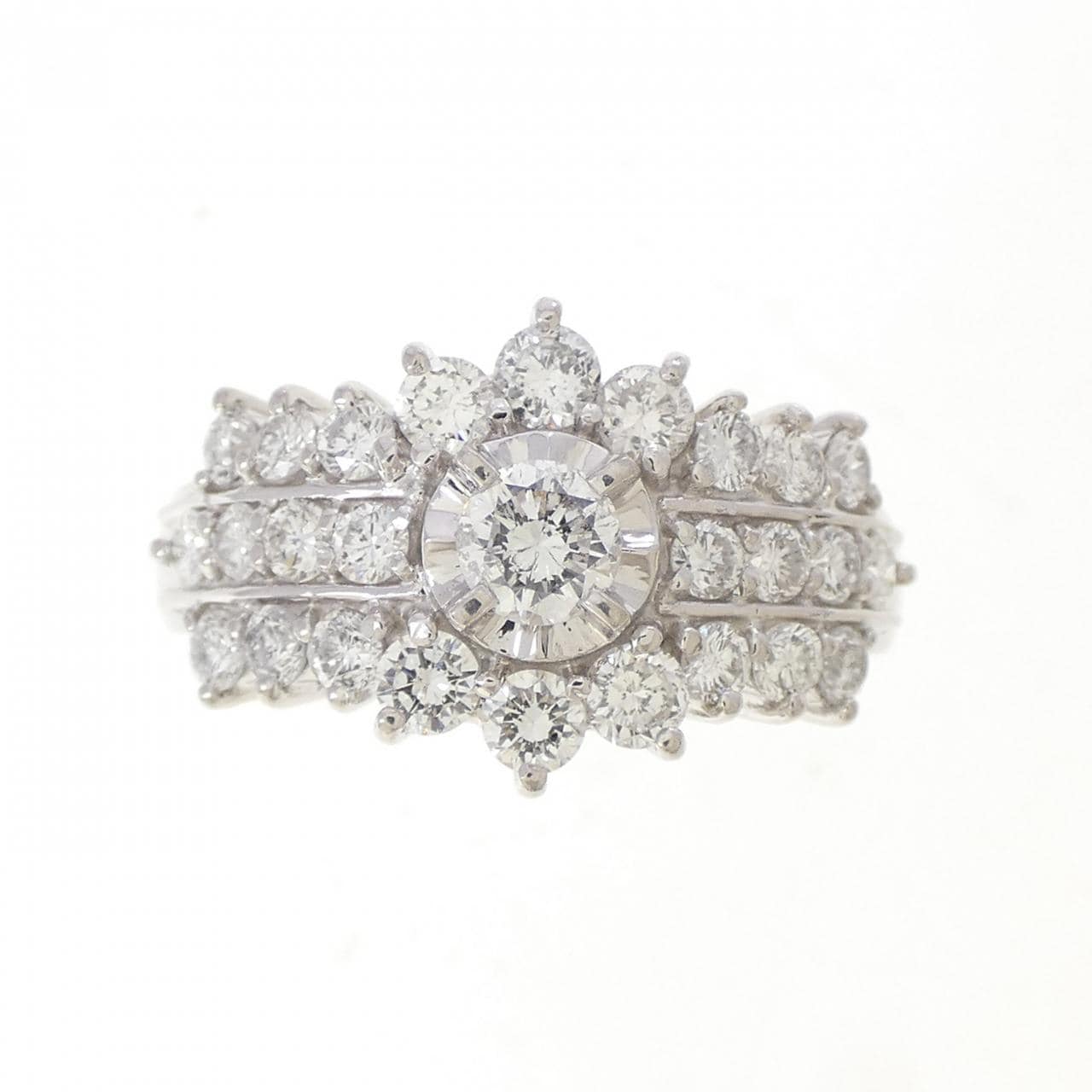 PT900 ダイヤモンド リング 1.00CT