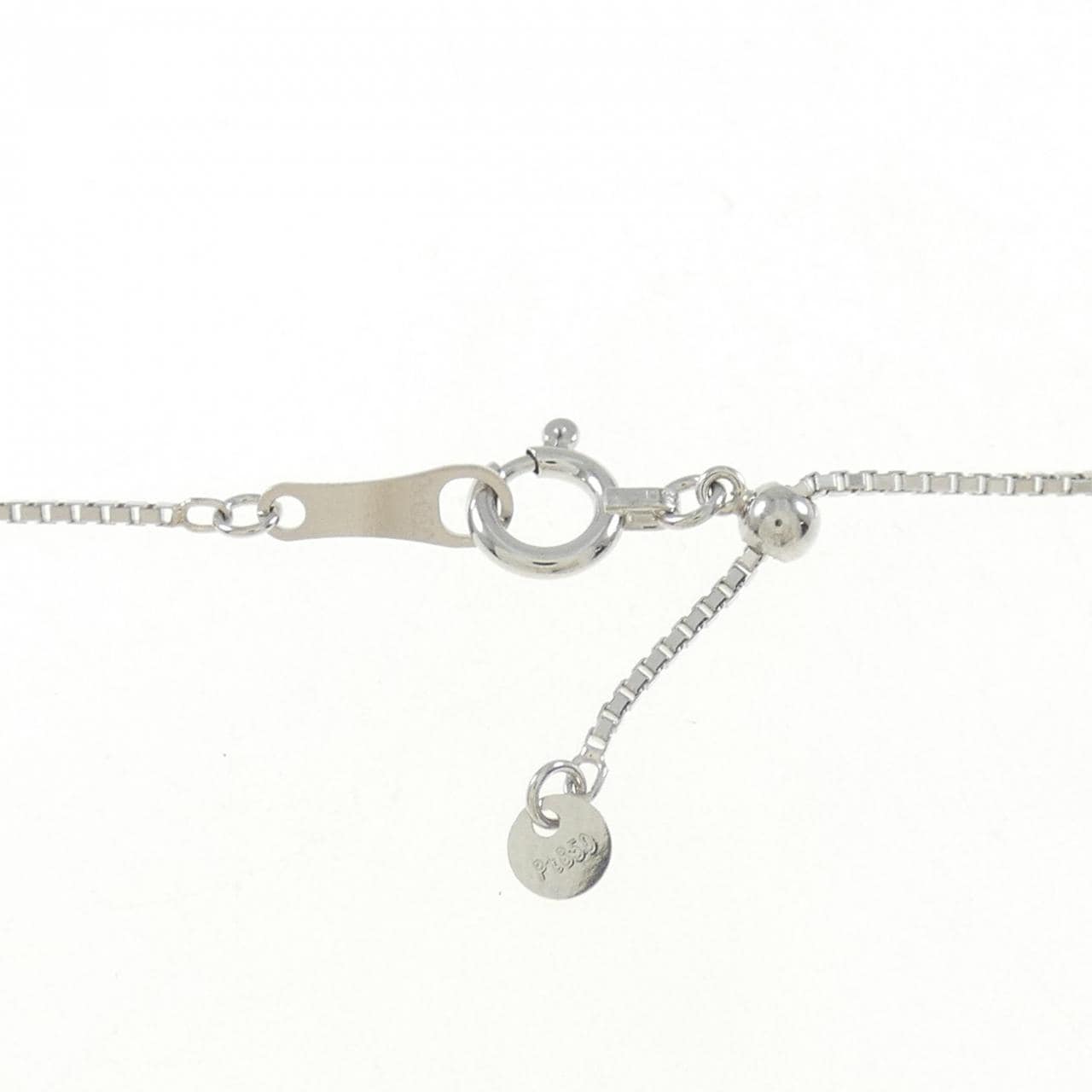 PT900/PT850 タンザナイト ネックレス 0.85CT