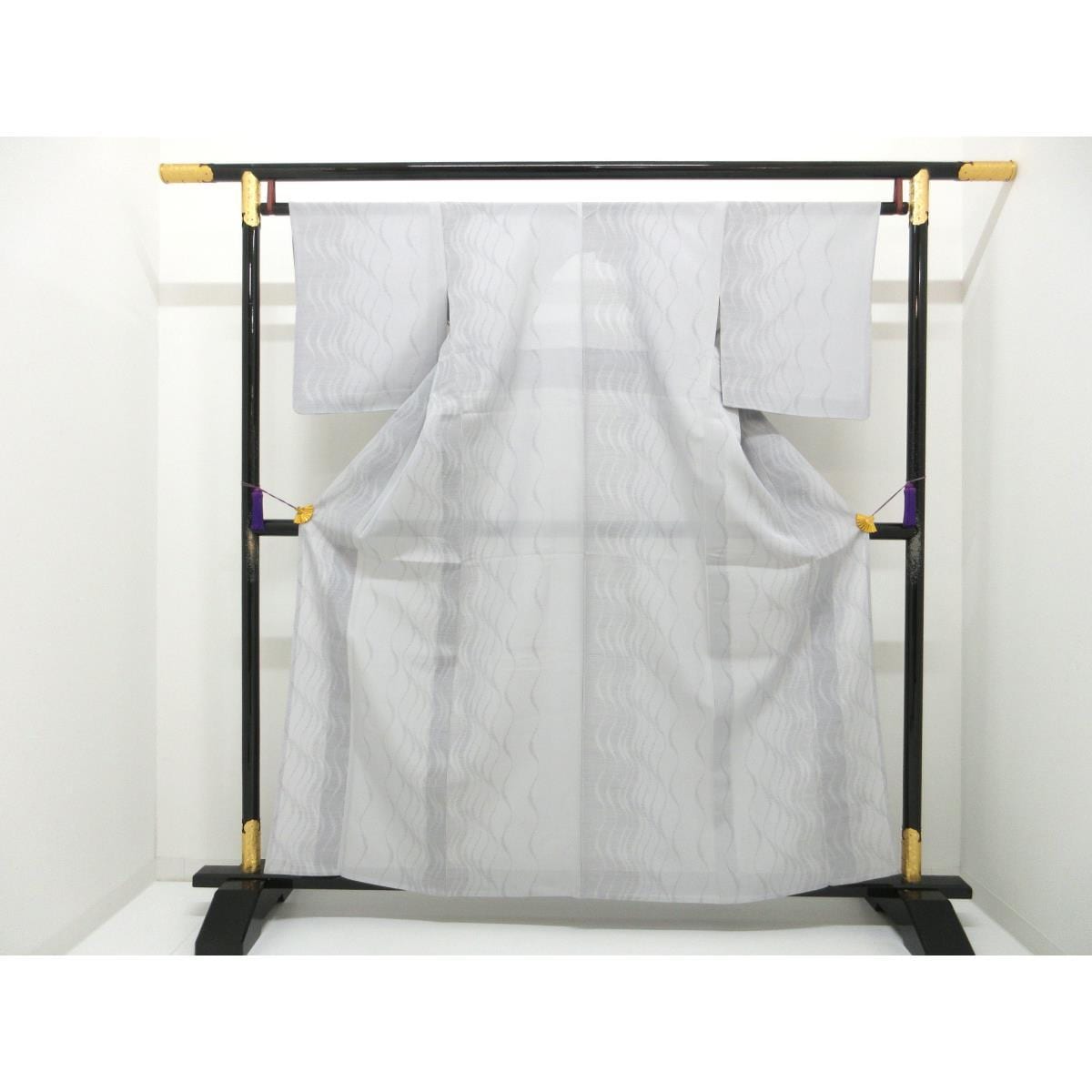 単衣　紗紬織　Ｓサイズ