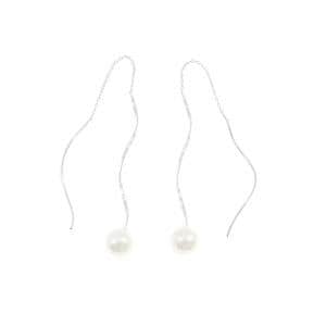 K10WG アコヤパール ピアス 6.7mm