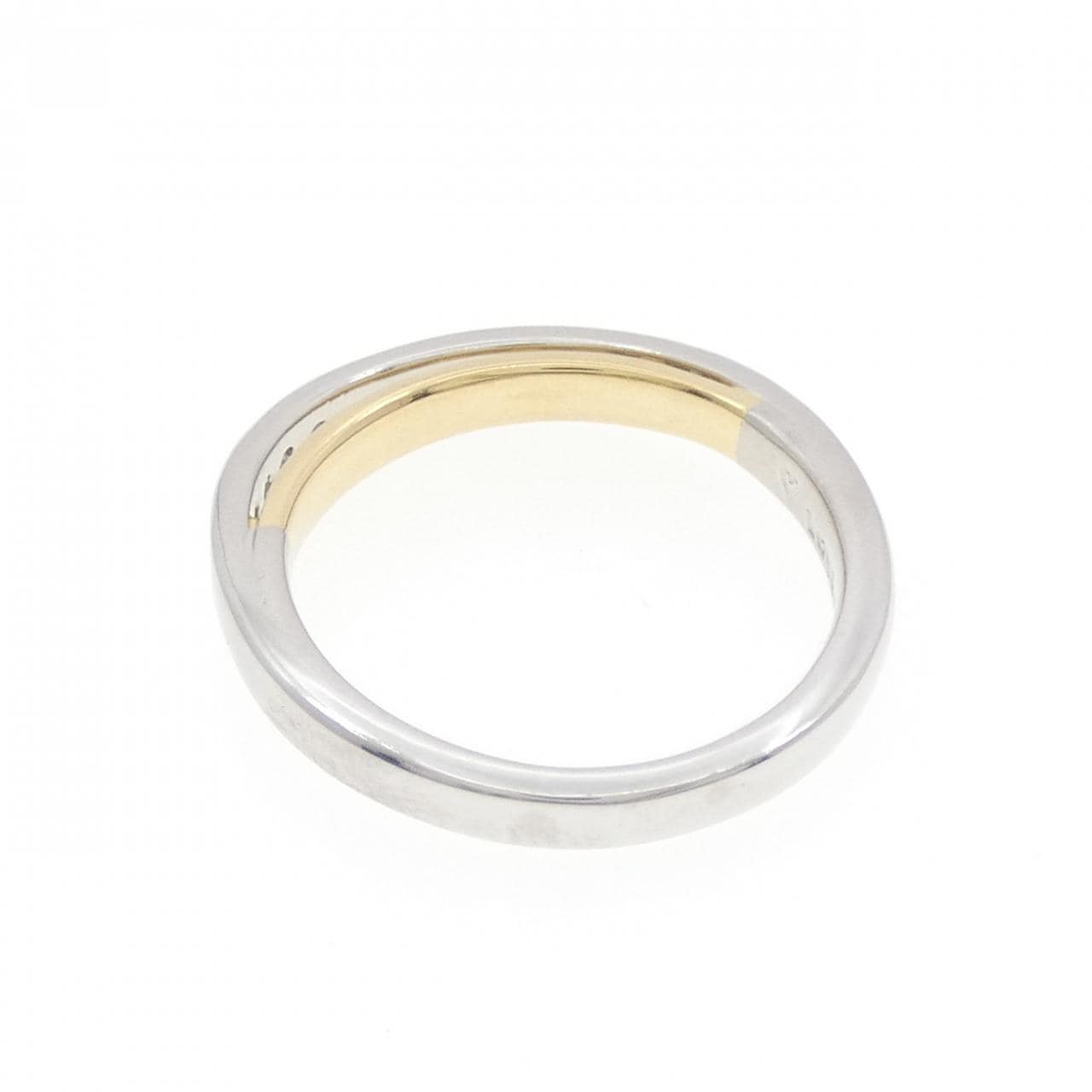 PT900/K18YG Diamond Ring 0.17CT