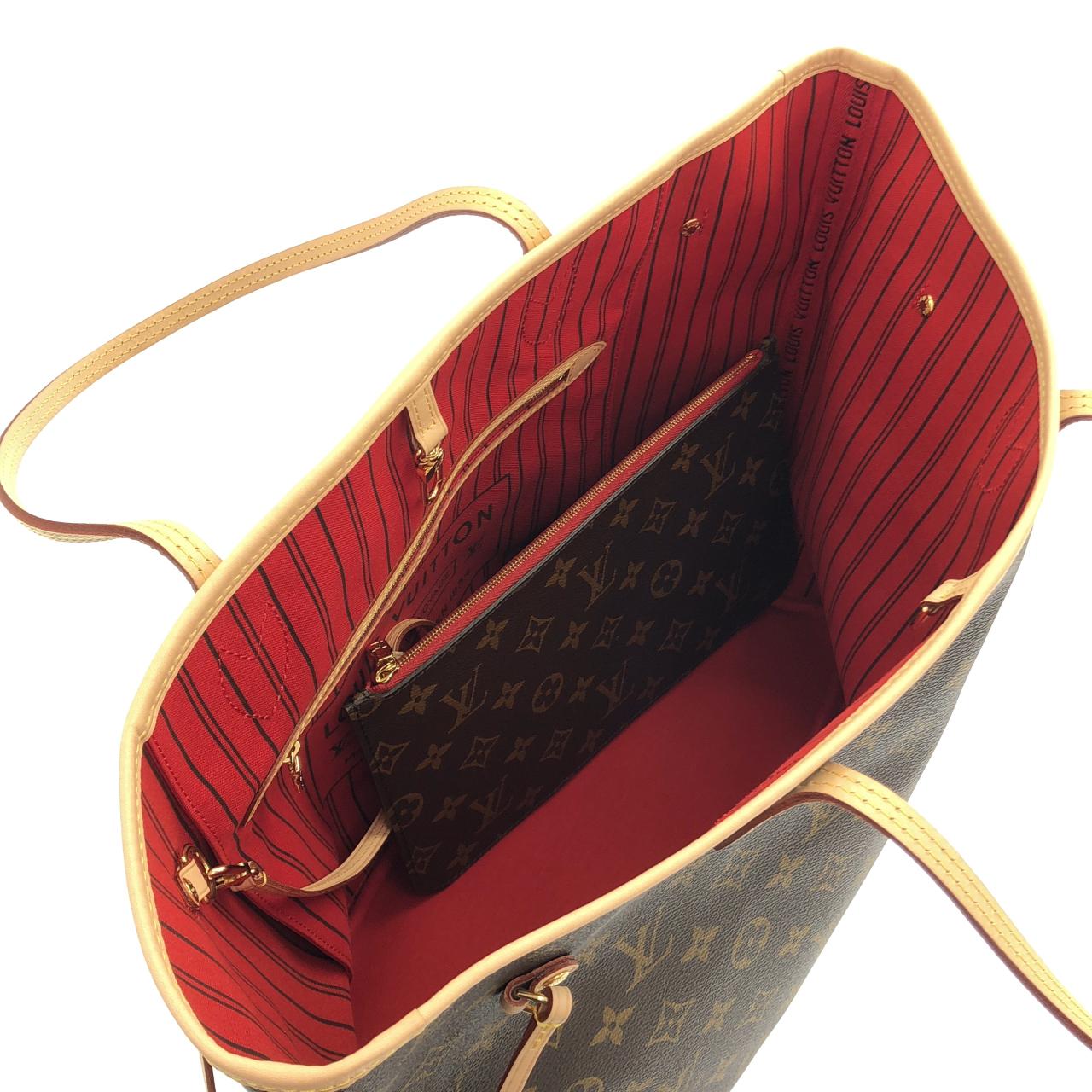 LV ネヴァーフルMM モノグラム M46987 CERISE MBZ217 コメ兵｜ルイ