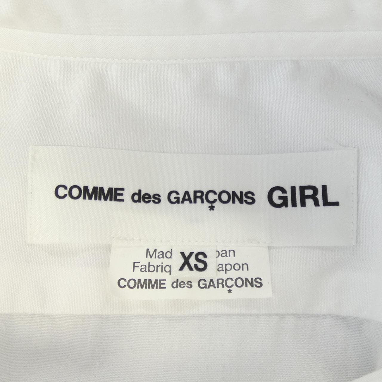 コムデギャルソンガール COMME des GARCONS GIRL NL-B003 シャツ