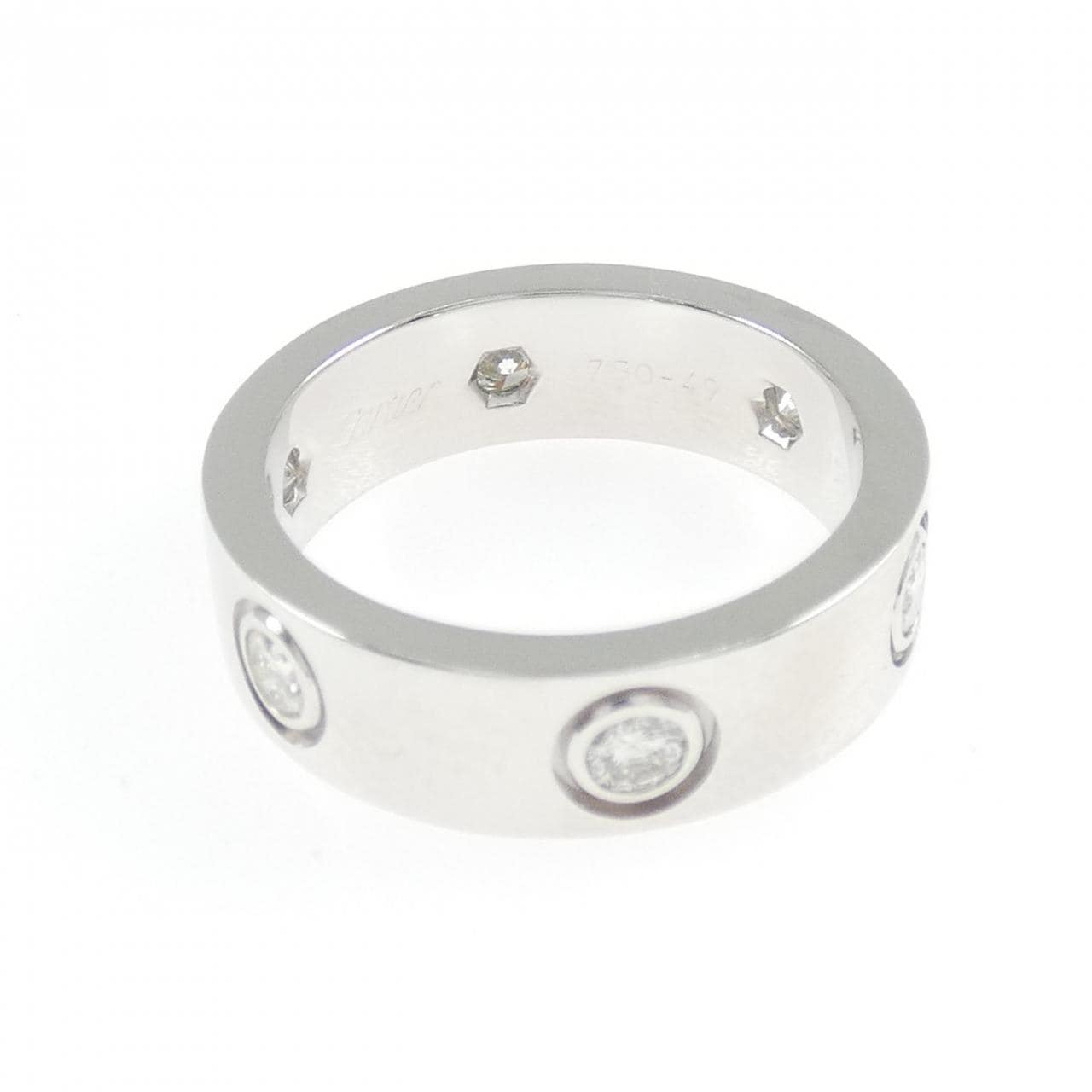 カルティエ ラブ フルダイヤ リング