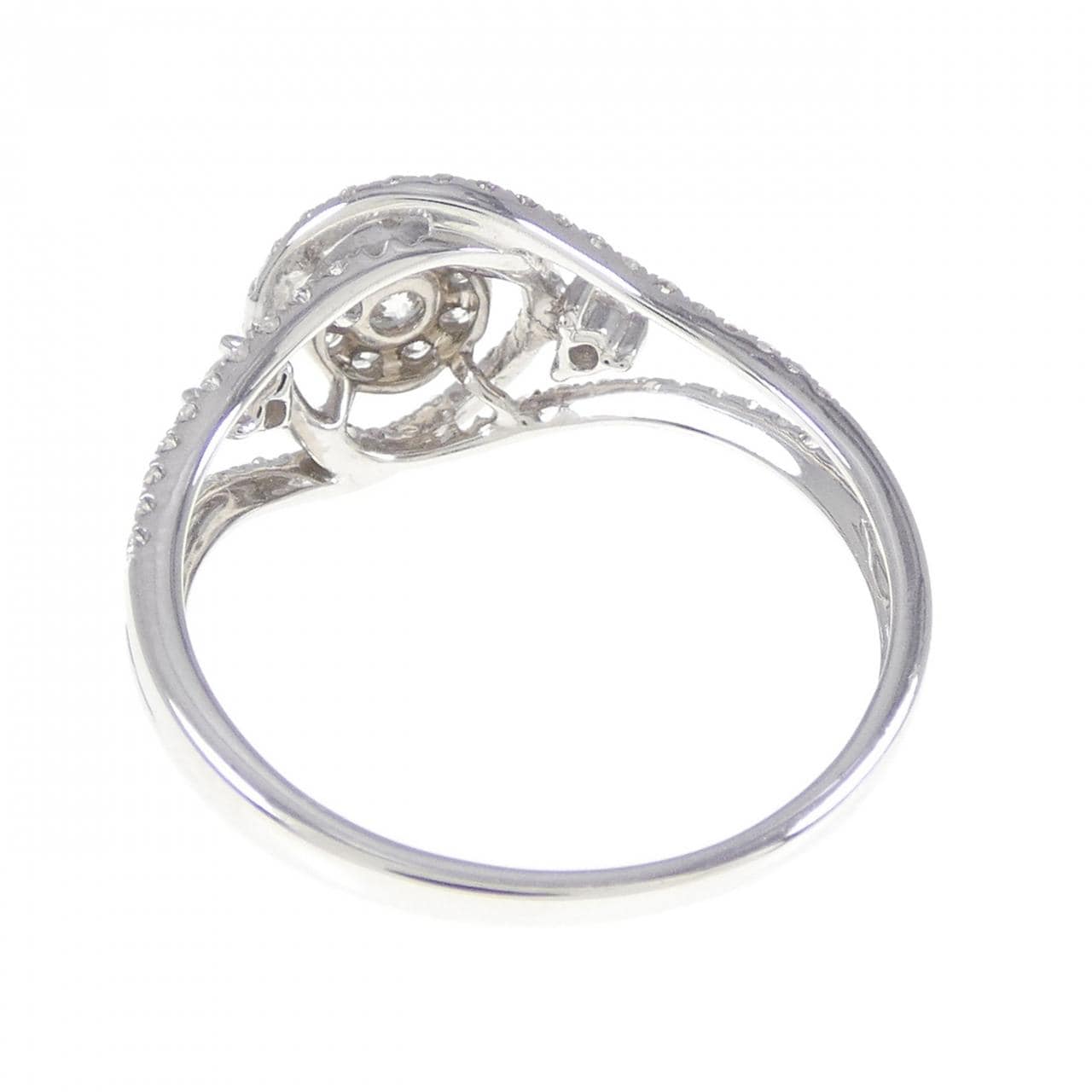 K18WG ダイヤモンド リング 0.40CT