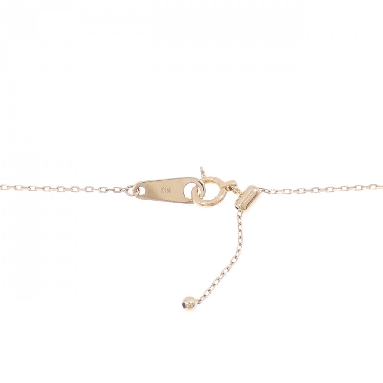 K18PG ダイヤモンド ネックレス 0.40CT