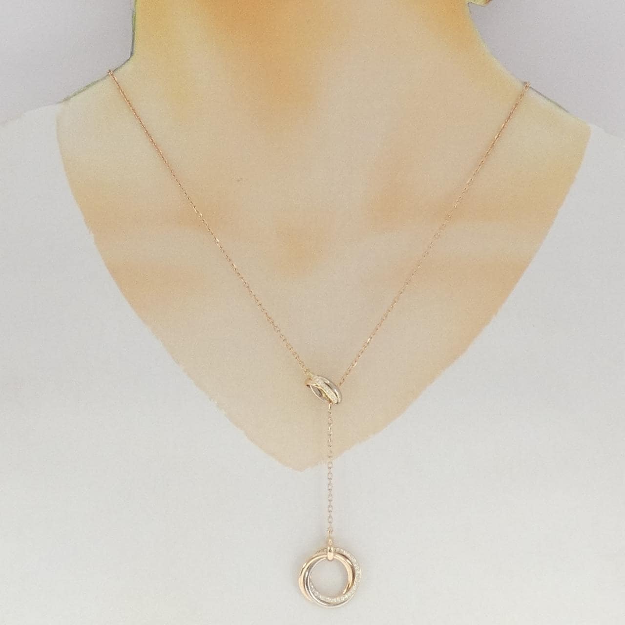 カルティエ トゥフォートリニティ ネックレス