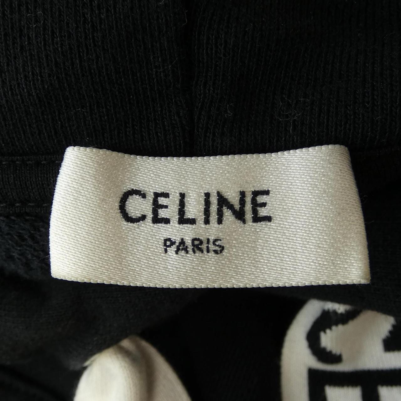 セリーヌ CELINE CELINE ルーズ フーディー / コットンフリース 2Y468670Q パーカー