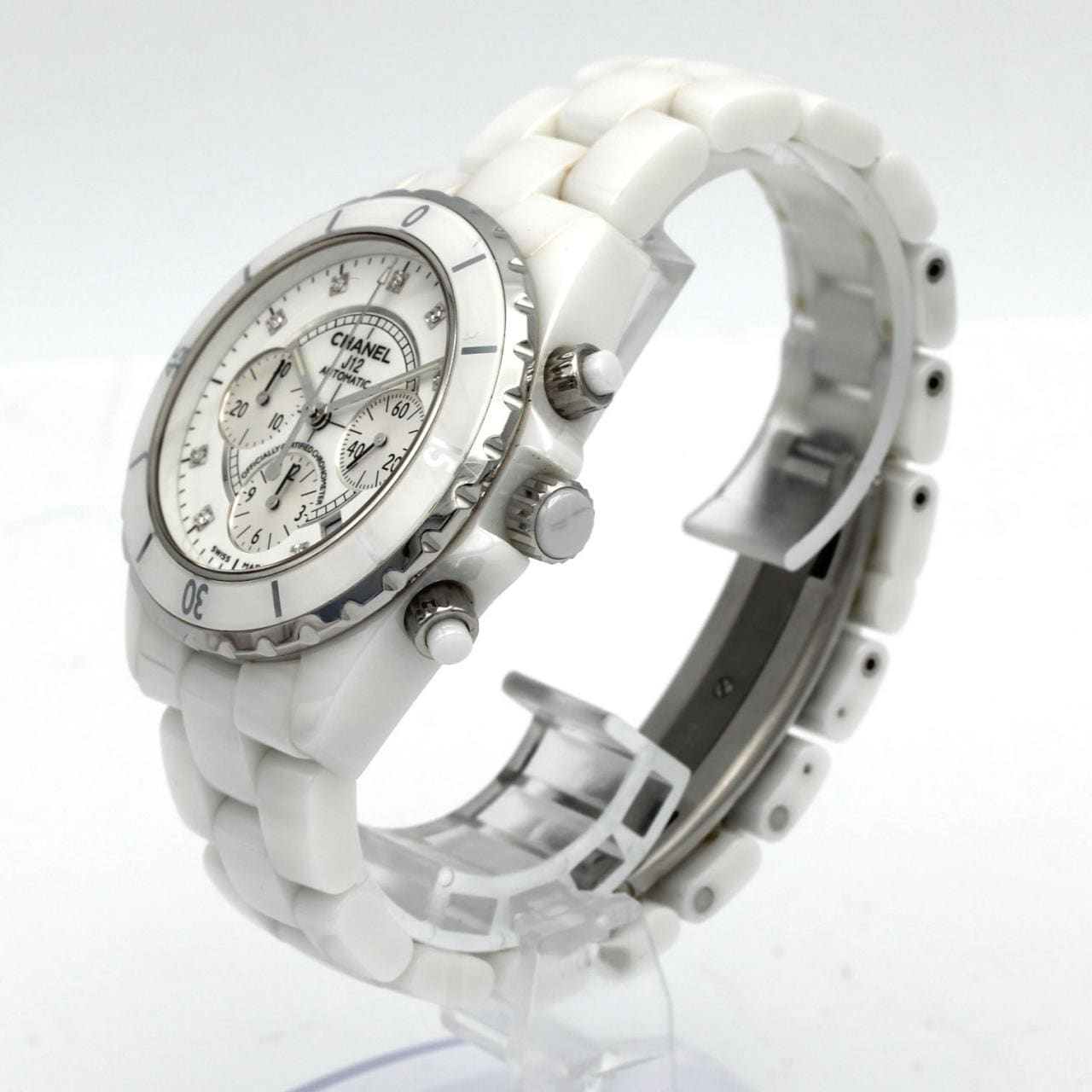 【ノーメンテナンス還元価格】シャネル J12クロノグラフ セラミック･9P H2009 セラミック 自動巻