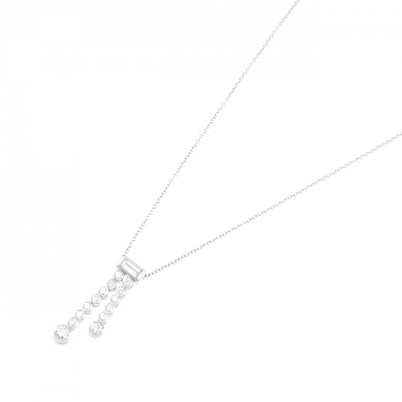 TIFFANY jazz double drop necklace