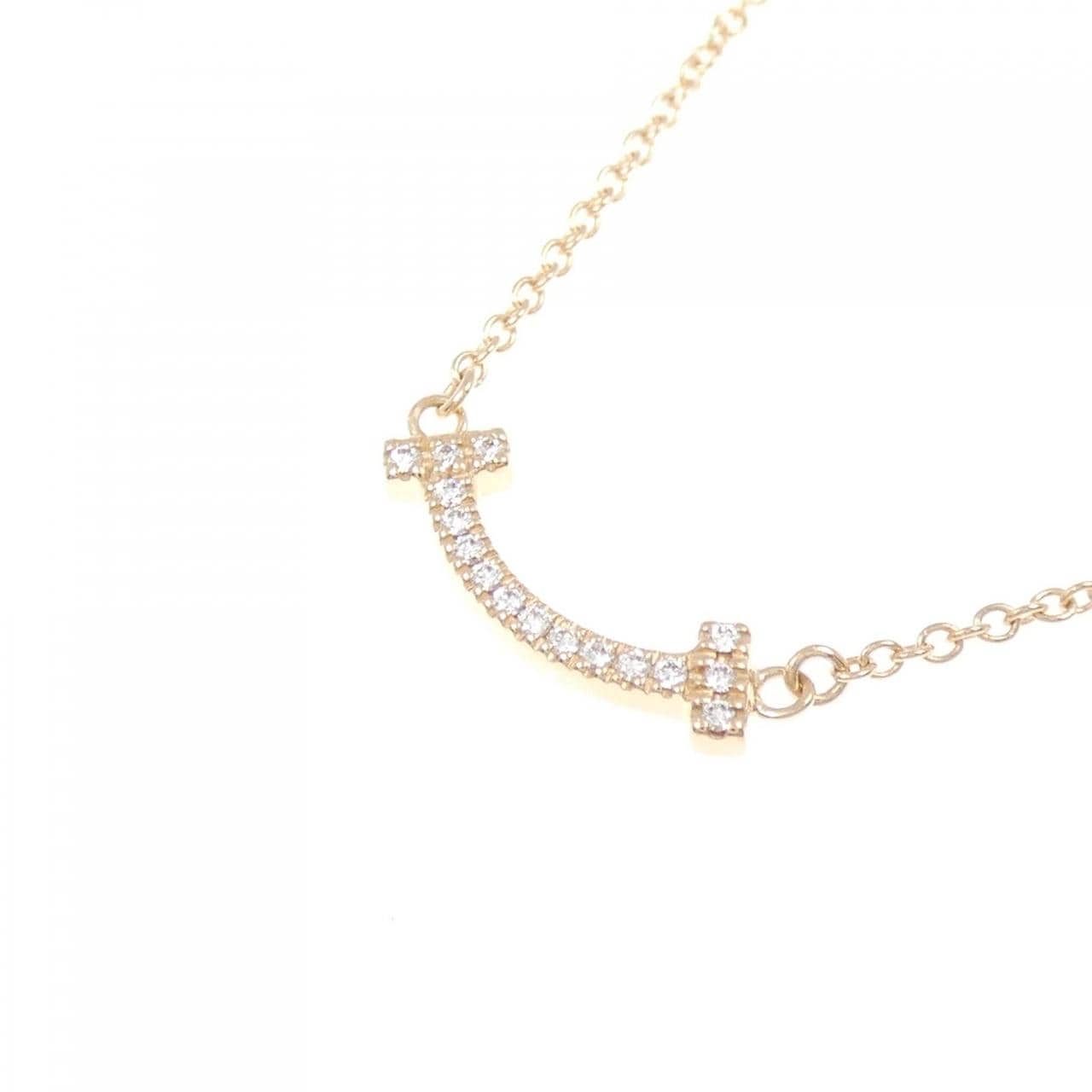 ティファニー Tスマイル ミニ ネックレス