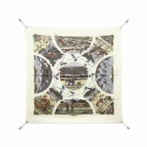 エルメス TANZANIE カレ スカーフ