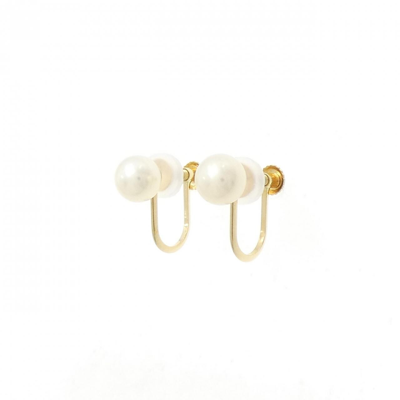 Tasaki Akoya pearl earrings 5.3mm
