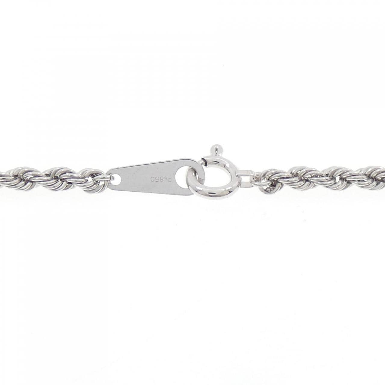 PT900/PT850 アレキサンドライト ネックレス 0.32CT