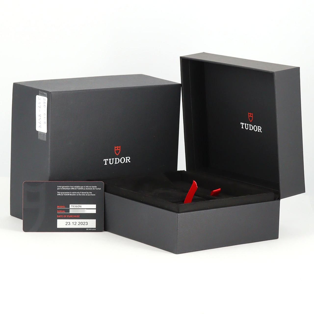 チューダー/チュードル ブラックベイクロノ M79360N-0002 SS 自動巻