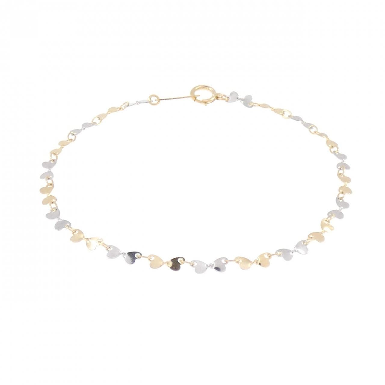 K18YG/PT850 ブレスレット